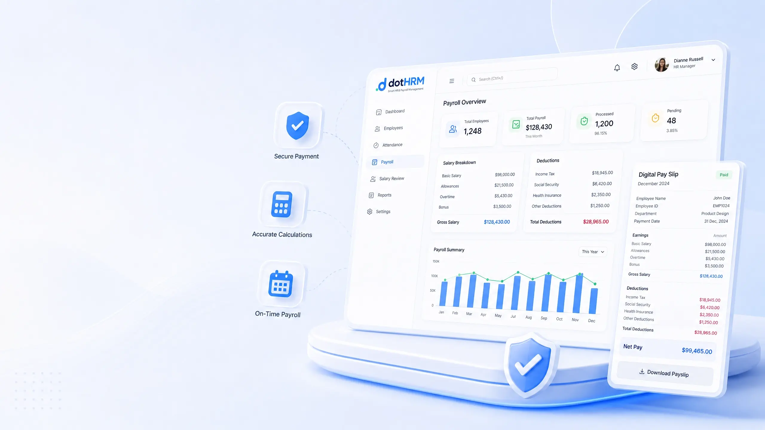 Dot HRM: All-in-One HR and Payroll Software