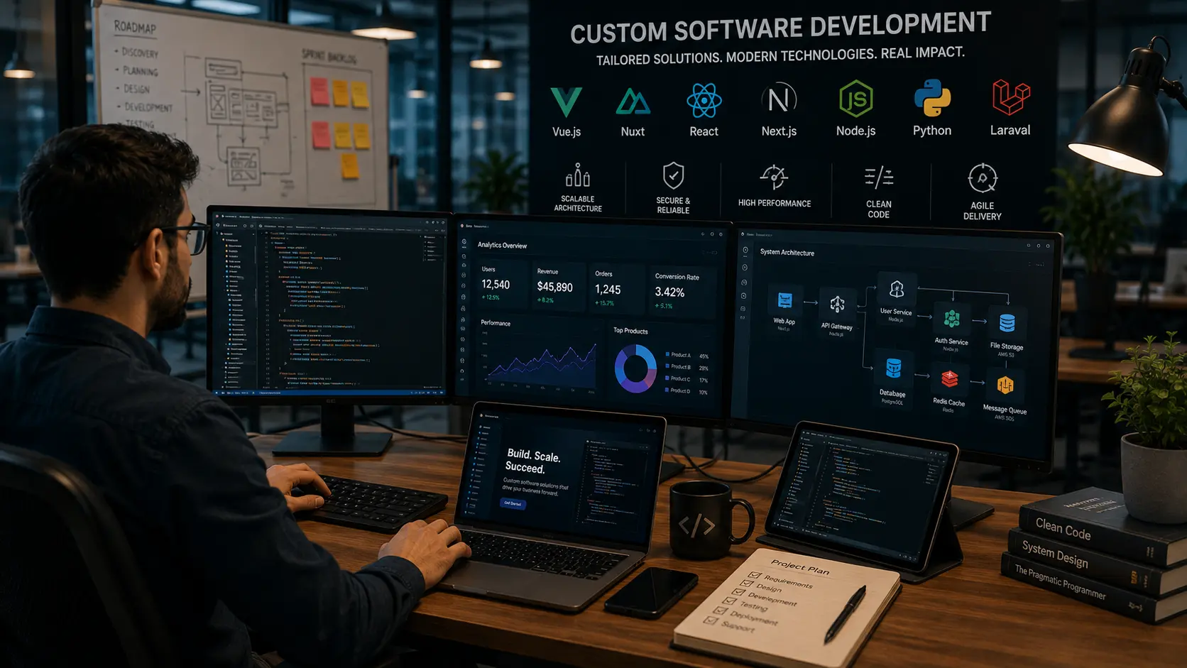 Custom Software Development Services That Fit the Way You Work